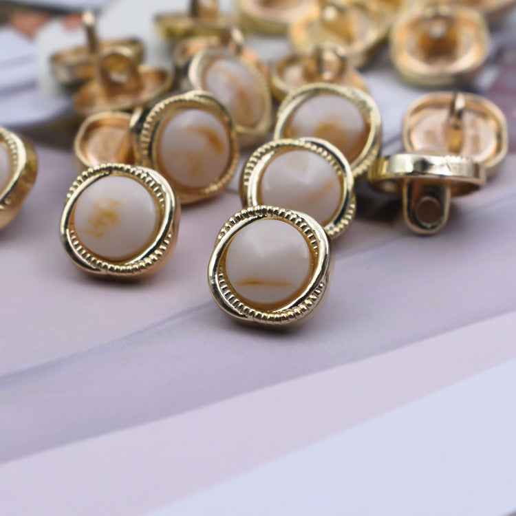 10mm Elegant Pearl Shirt Buttons for Women's Dress 20PCS