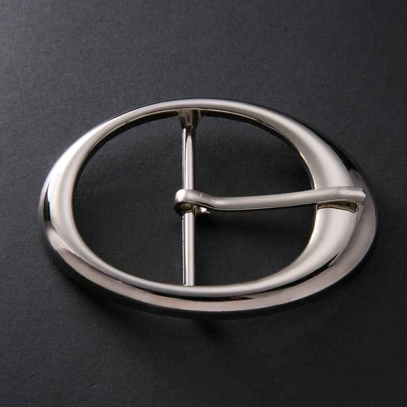 45mm Zinc Alloy Oval Coat Belt Buckle Adjustable with Pin 10pcs