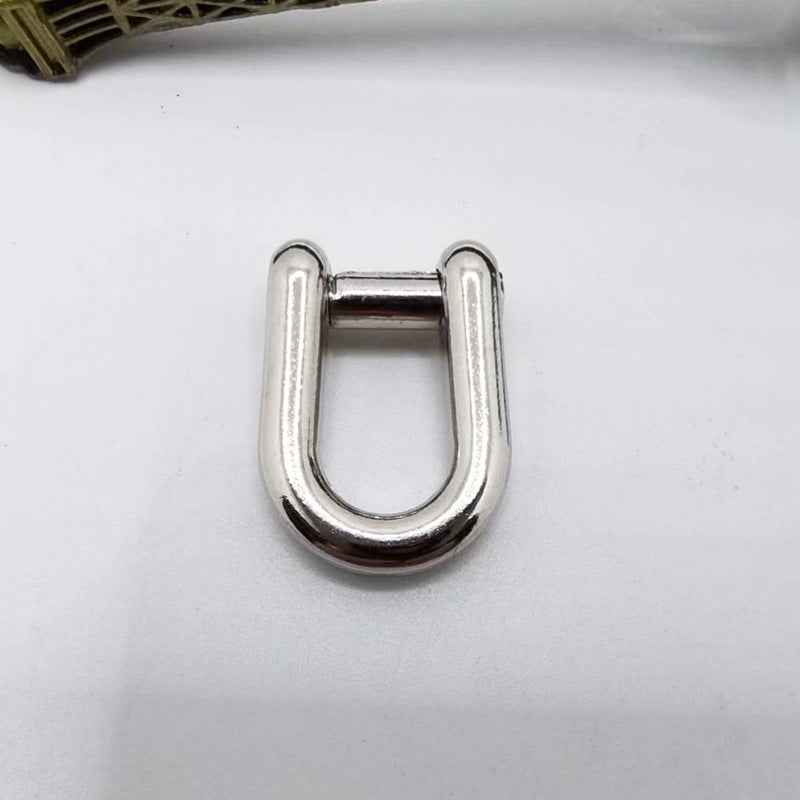 6MM Mini Vintage D-Ring Buckles Detachable Horsebit Clasps 40 Pack