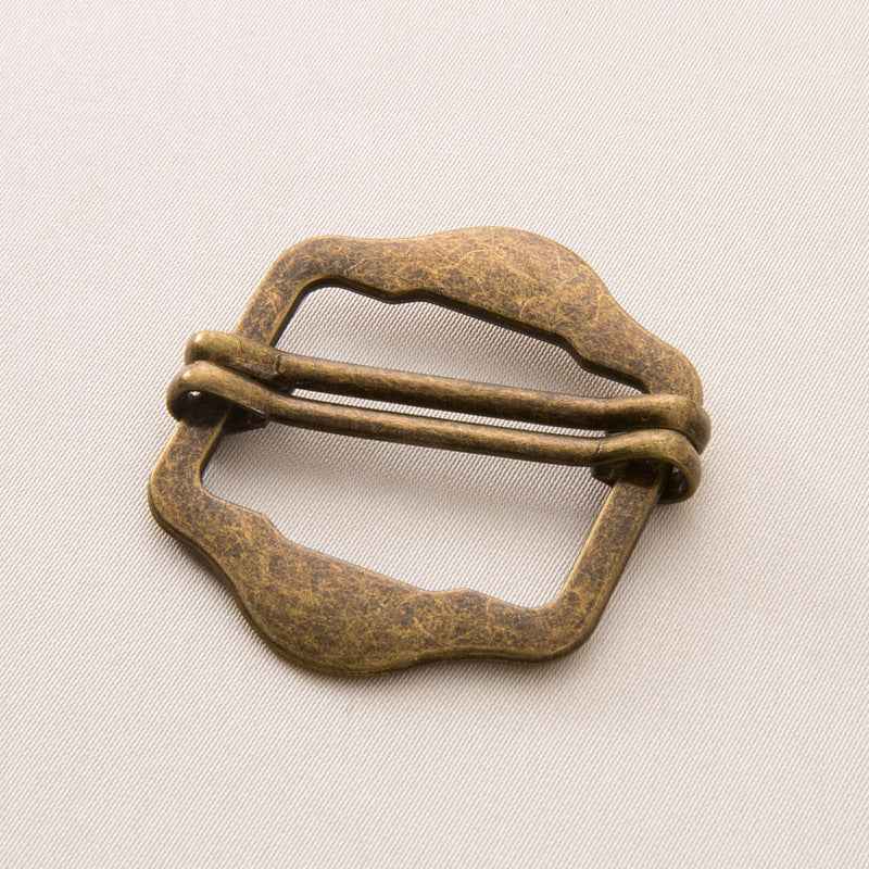 1-3cm Metal Slide Buckles Double-Pin for Belt Bag Vest 20pcs