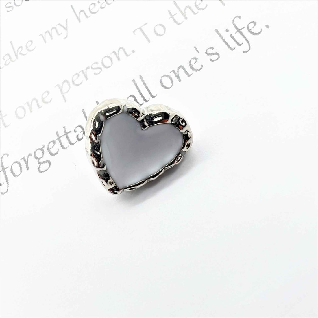 20L (12.5mm) Vintage British-Style Heart Shank Buttons 48 Pack