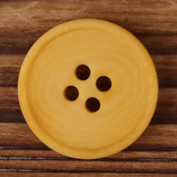 Colorful Natural Nut Round 4-Hole Matte Frosted Buttons – Set of 20