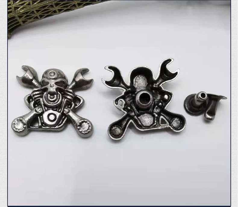 18MM Eagle Head Rivet Studs Vintage Gothic Metal Decorative Nails