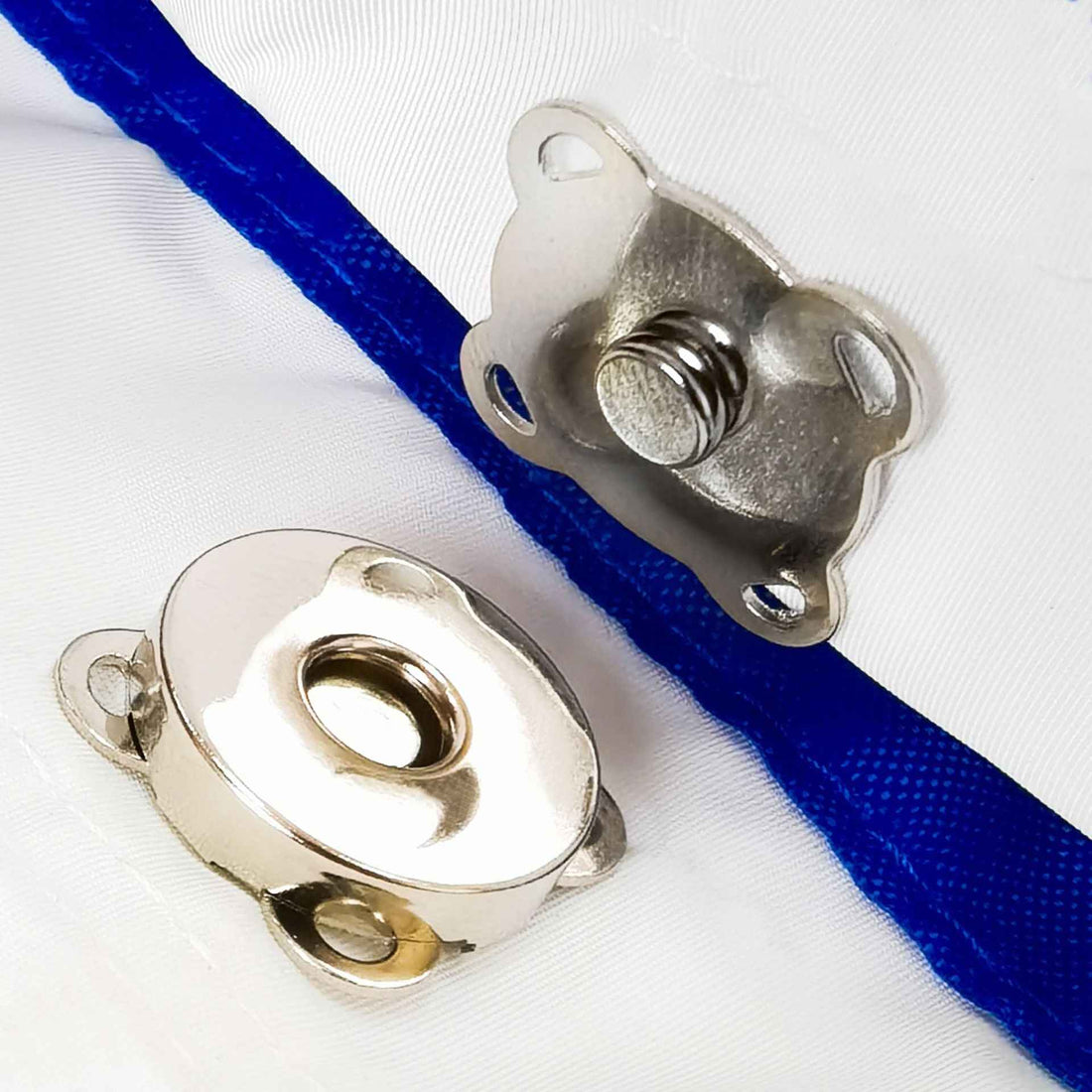 14/18mm Metal Magnetic Snap Buttons for Handmade Bags Clothing 20pcs