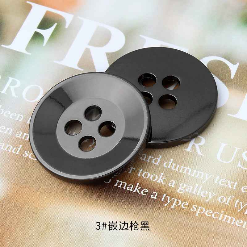 11.5-25mm Metal 4-Hole Premium Multi-Size Buttons for Tailoring 36pcs