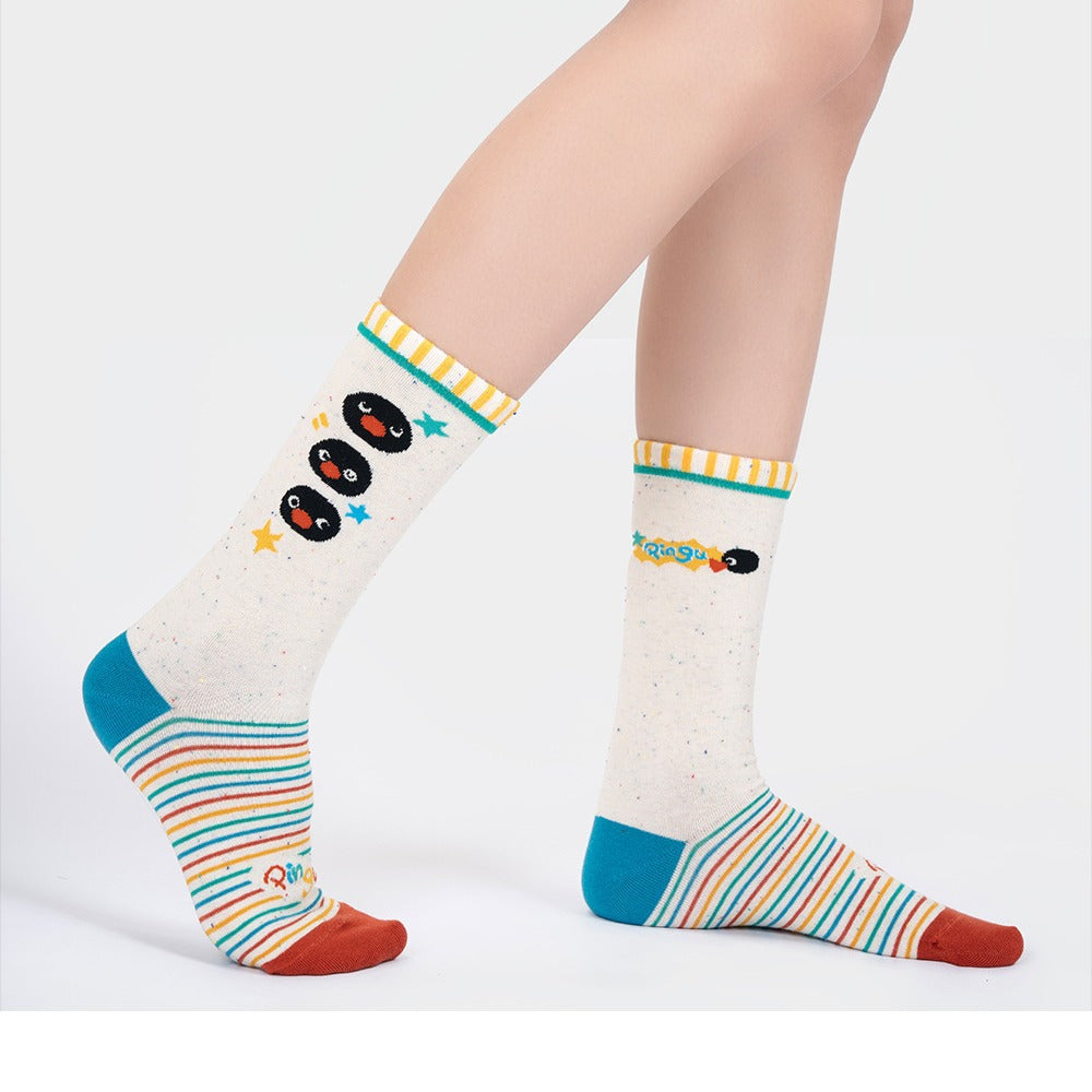 Cute Penguin Women's Ankle Socks – 4-Pack