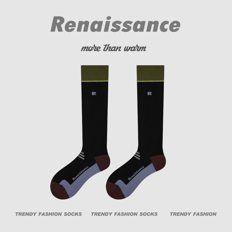 Thin Compression Running Socks for Women for Gym Jump Rope Workout