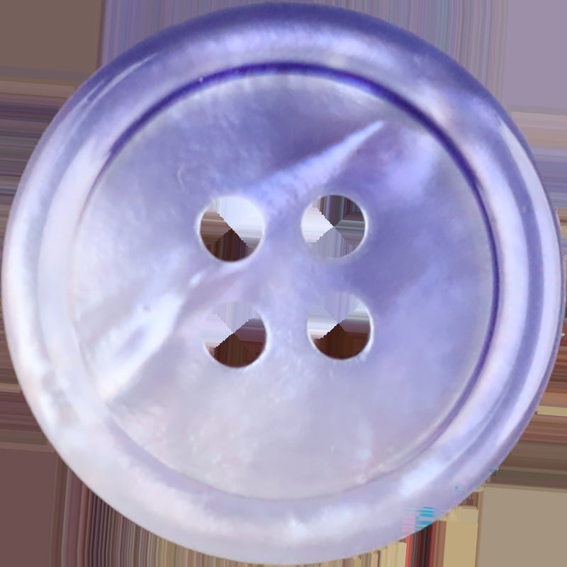 Natural Shell Gradient Round 4-Hole Buttons – 5pcs