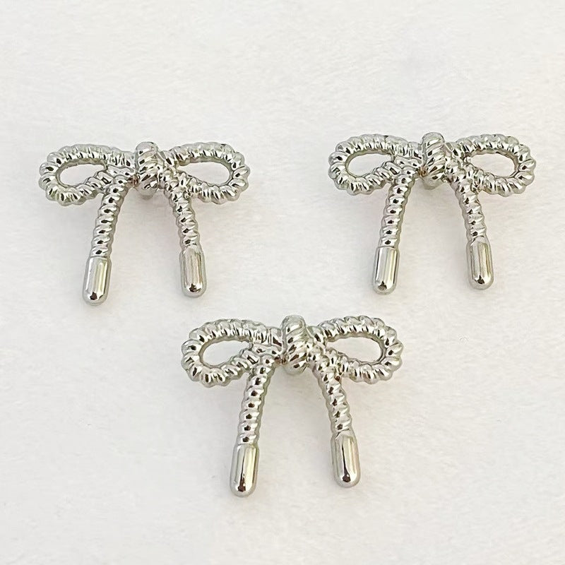 "Lace Butterfly" Hollow Metal Buttons with Thin Edge 20PCS