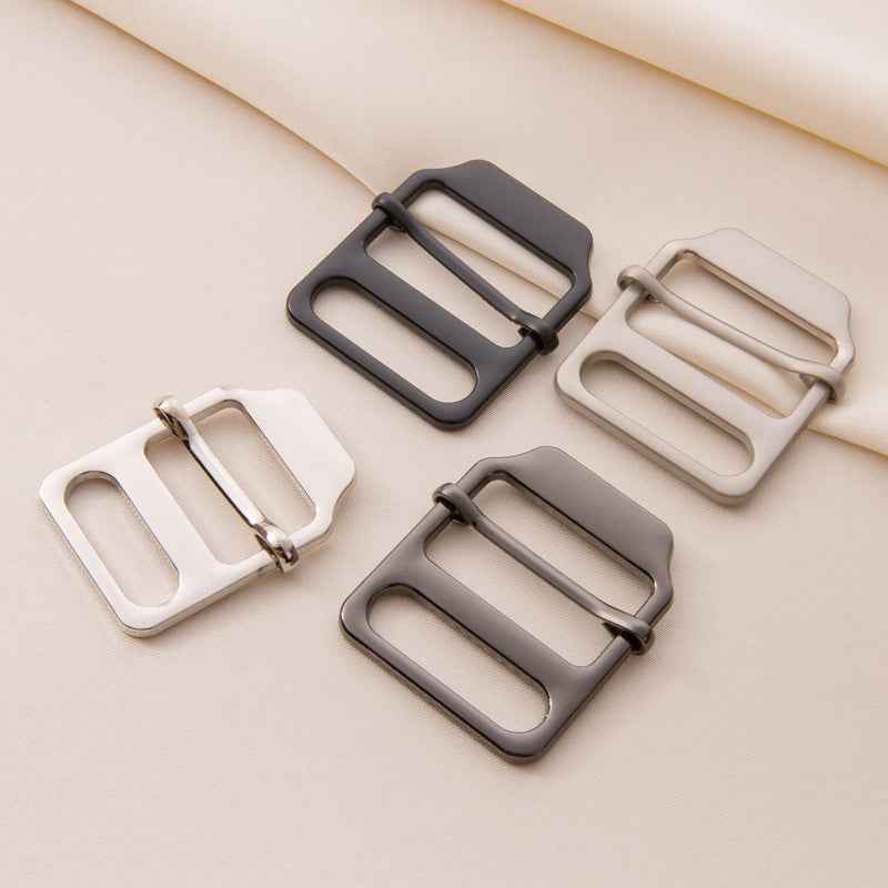 Metal Ladder Lock Buckles Adjustable Fasteners for Vests Straps 20pcs