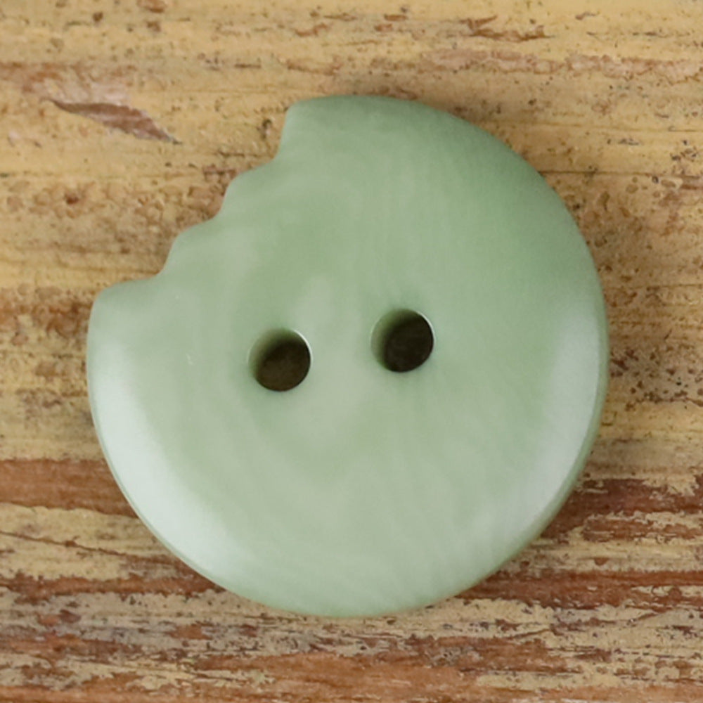 Irregular Edge Natural Seed Buttons 2-Hole | Pack of 20