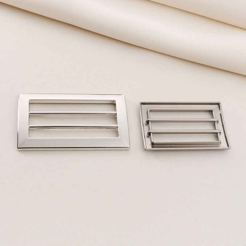 Metal Ladder Belt Buckles 4-Position Adjustable Fasteners 20pcs