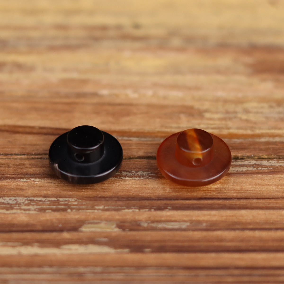 12.5mm Natural Horn Round Buttons for Qipao Cheongsam – 20pcs