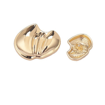 Paw Irregular-Shaped Metal Shank Buttons – 20-Piece Set