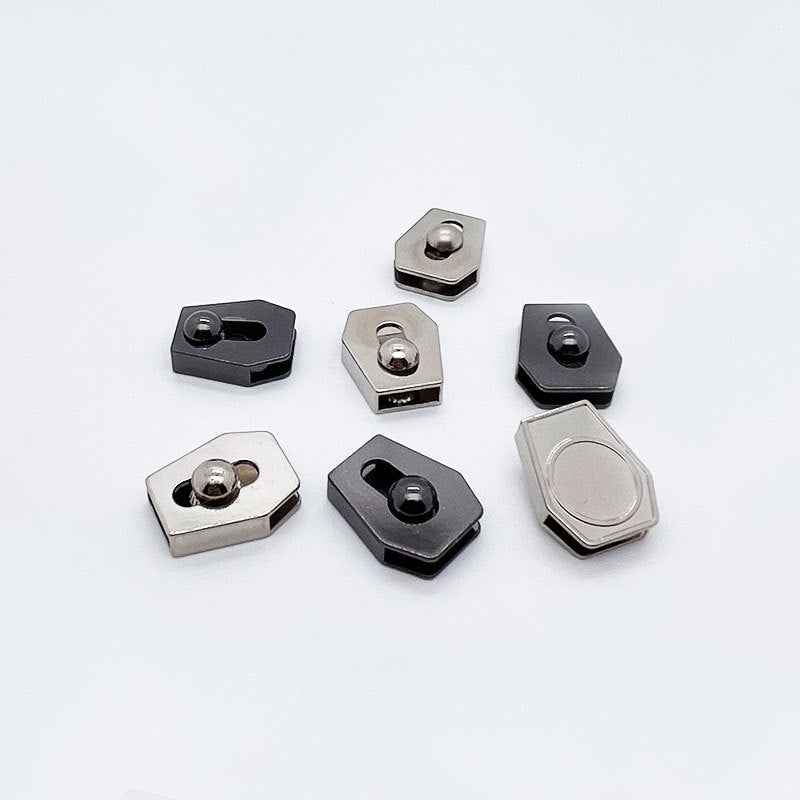 Metal Bell-Shaped Flat Cord Adjuster Drawstring Stopper 20PCS