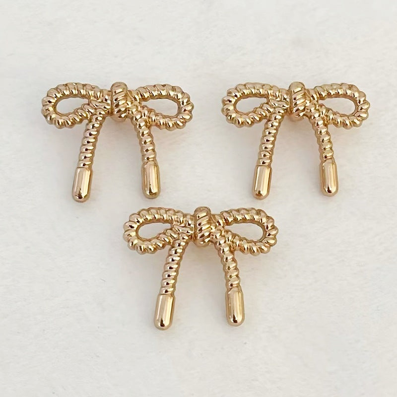 "Lace Butterfly" Hollow Metal Buttons with Thin Edge 20PCS