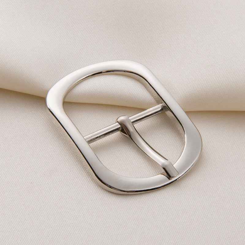 Metal Belt Center Bar Buckles with Pin Adjustable Fasteners 20pcs