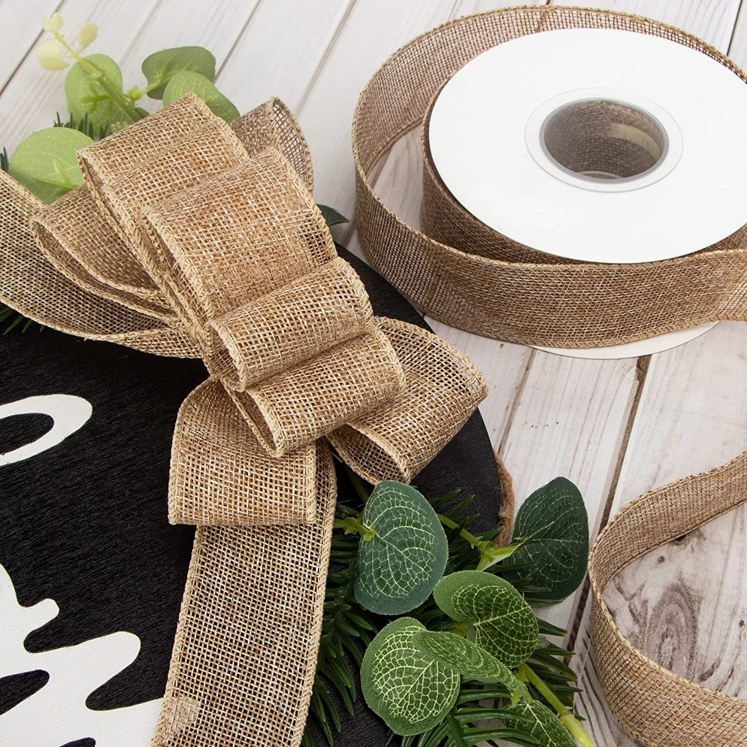 38/50/63mm Klassinen Yksivärinen Puuvillanauha Puutarhaköydet 3 Pakkausta
