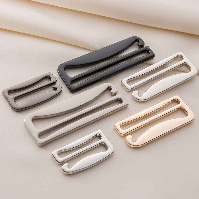 Alloy Bra Strap Adjusters for Lingerie Clothing 20 Pack(5 Sizes)