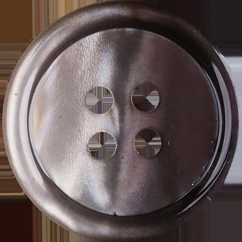 Natural Shell Gradient Round 4-Hole Buttons – 5pcs