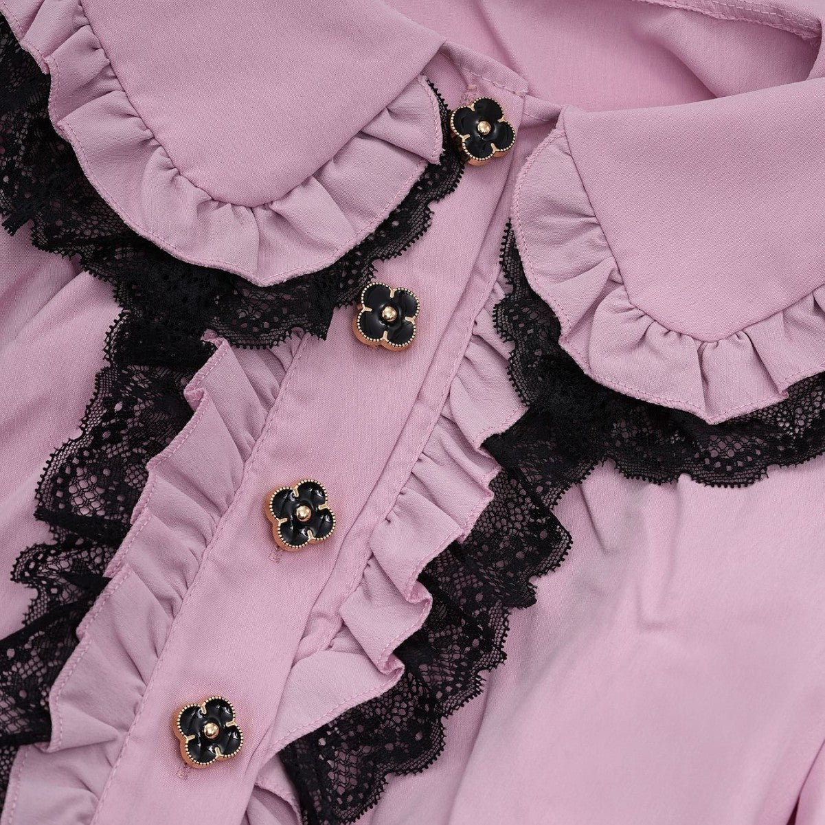 21mm Four-Leaf Clover Detachable Metal Clamp Buttons 3 Pack