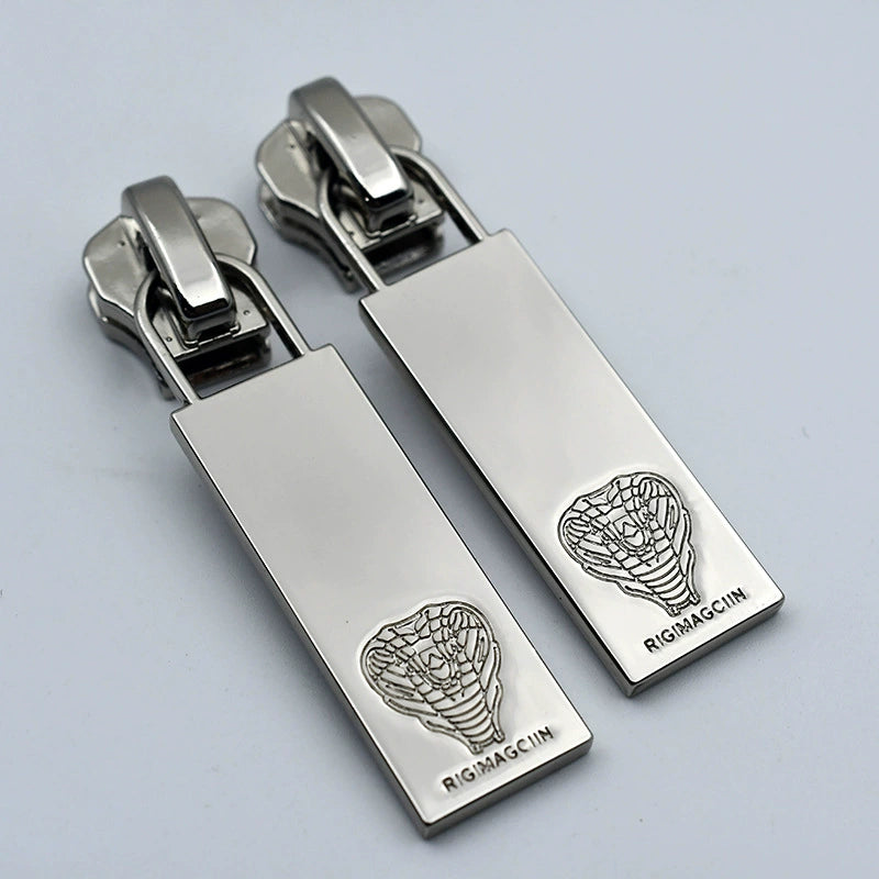 #5 Puxadores de Zíper de Metal 10pcs