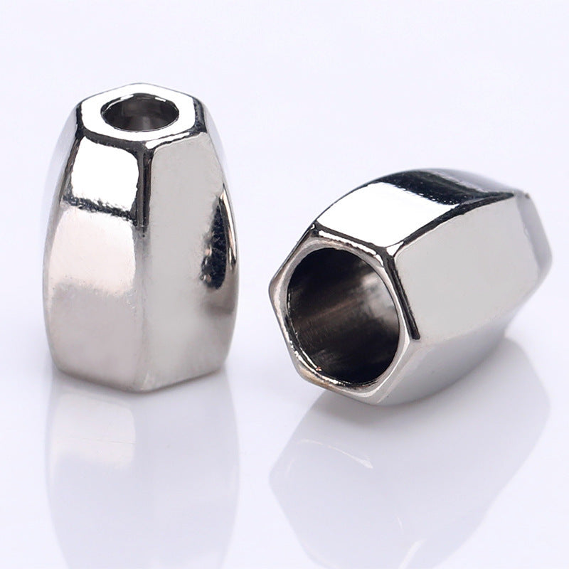 Diamond Shape Metal Drawstring Cord Lock Stopper – 20Pcs,12.5x10mm
