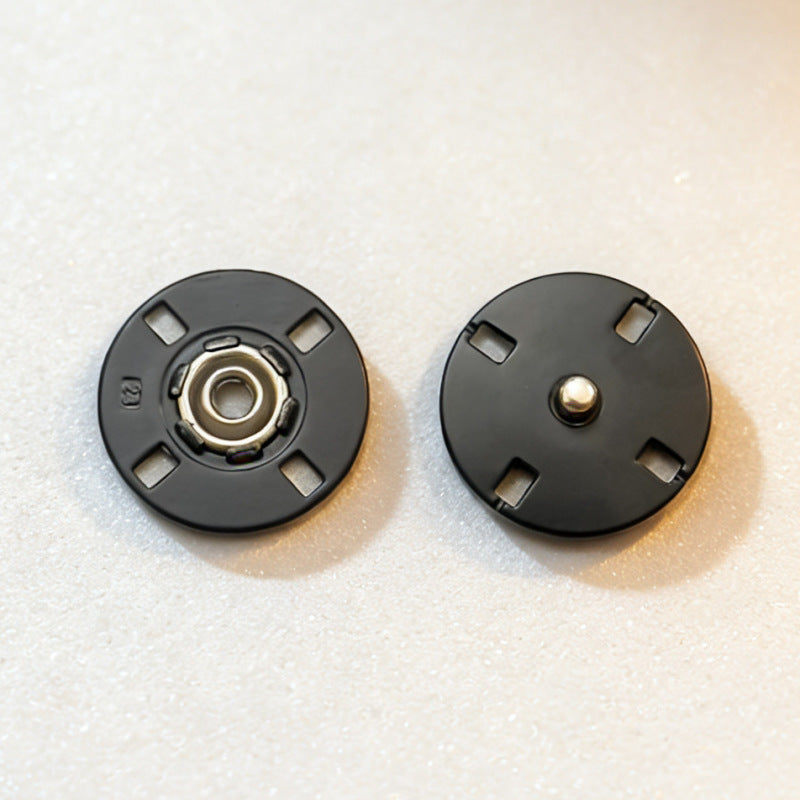 Round Invisible Metal Snap Buttons 20pcs