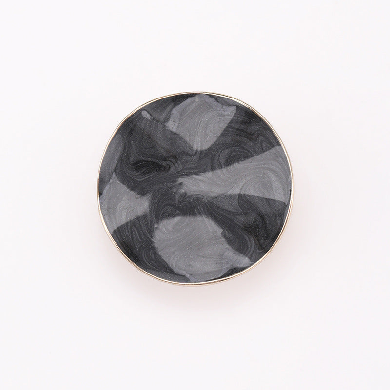 Irregular Dot Oil Metal Shank Buttons for Coats 20-Pack