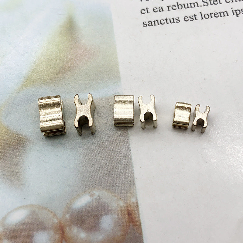 #5 Zipper Repair Kit Metal Head Sliders Retainer Insertion Pin 80 Pack