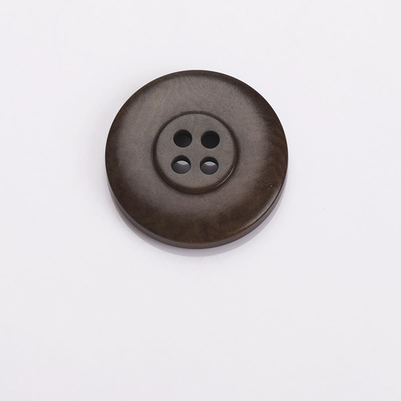 Nature Round Two-Tone 4-Hole Sewing Buttons – 20Pcs