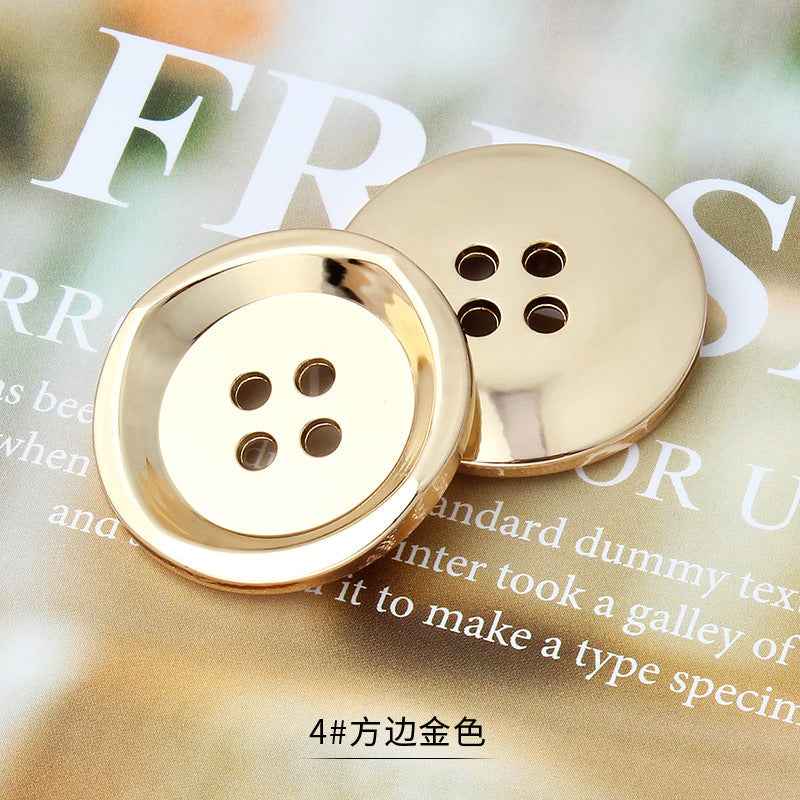 11.5-25mm Metal 4-Hole Premium Multi-Size Buttons for Tailoring 36pcs