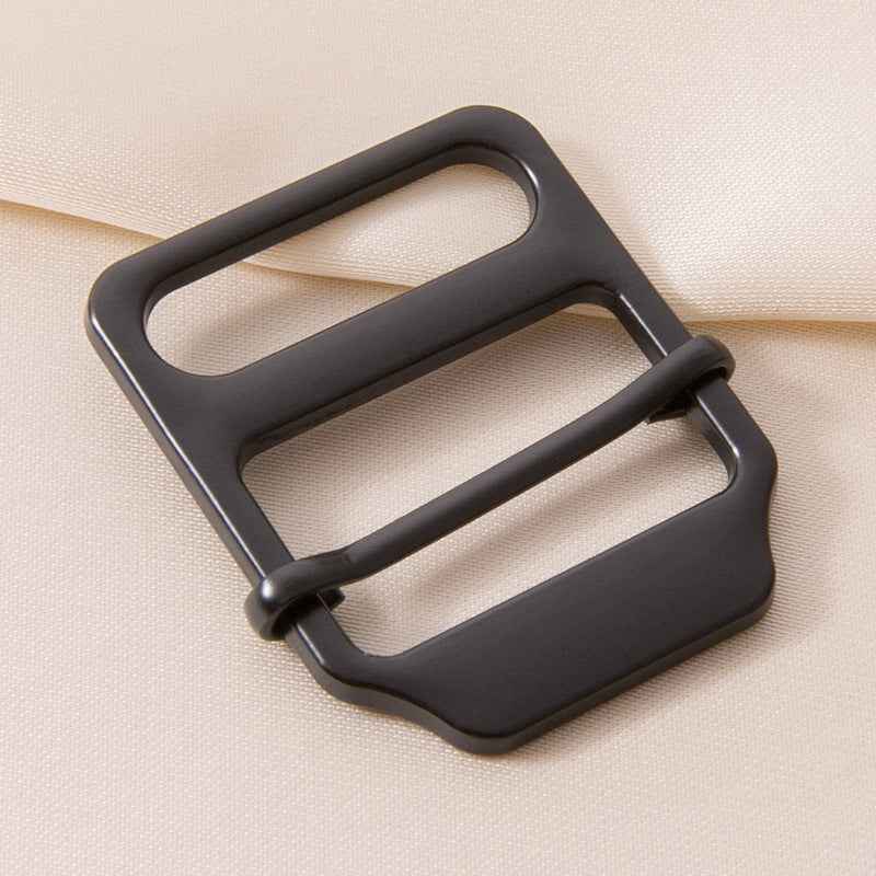 Metal Ladder Lock Buckles Adjustable Fasteners for Vests Straps 20pcs