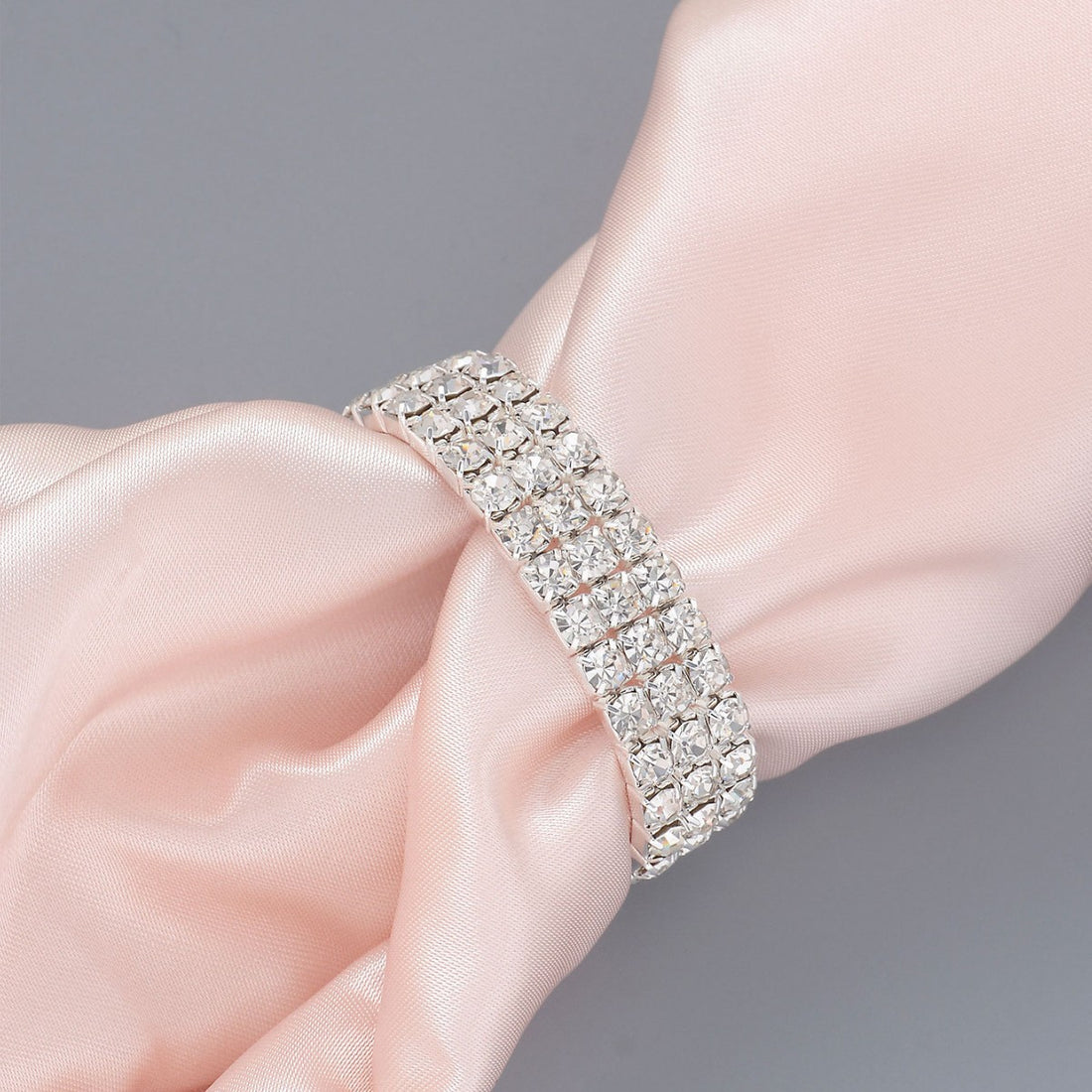 Metal Rhinestone Pearl Button Clasps 3-Piece for Swimwear Chains