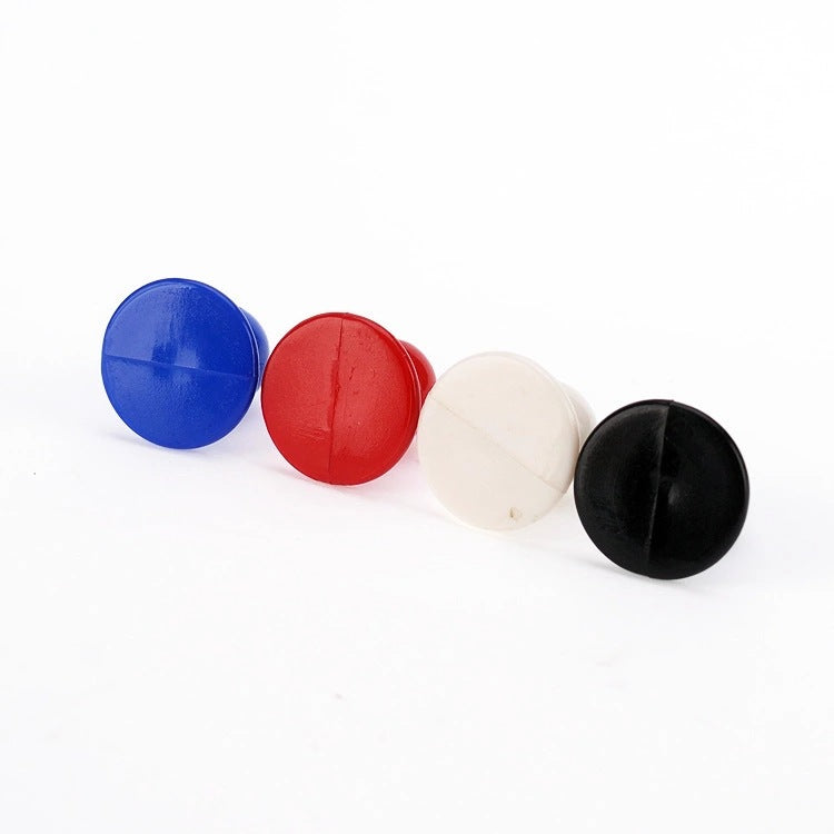 18mm Műanyag Gömbölyű Szakács Egyenruha Gomb 200 Csomag (4 Vegyes Szín)