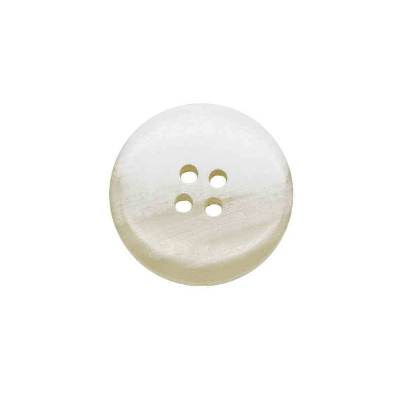 25mm Wood Grain Gradient White Black Round 4-Hole Resin Buttons 100pcs