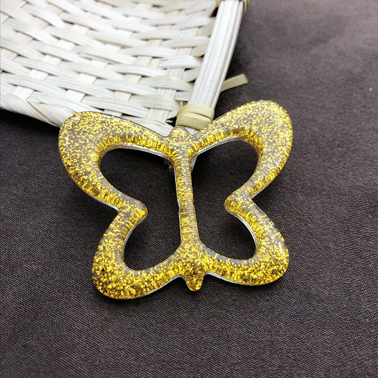 20mm Butterfly Shape Scarf Knot Button 20pcs