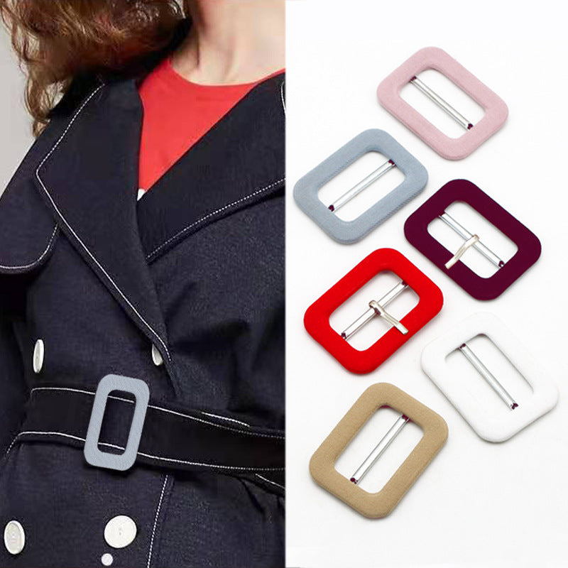 Fabric Covered Metal D-Ring Buckles,Belt Adjustment 8pcs - Lots of Buttons