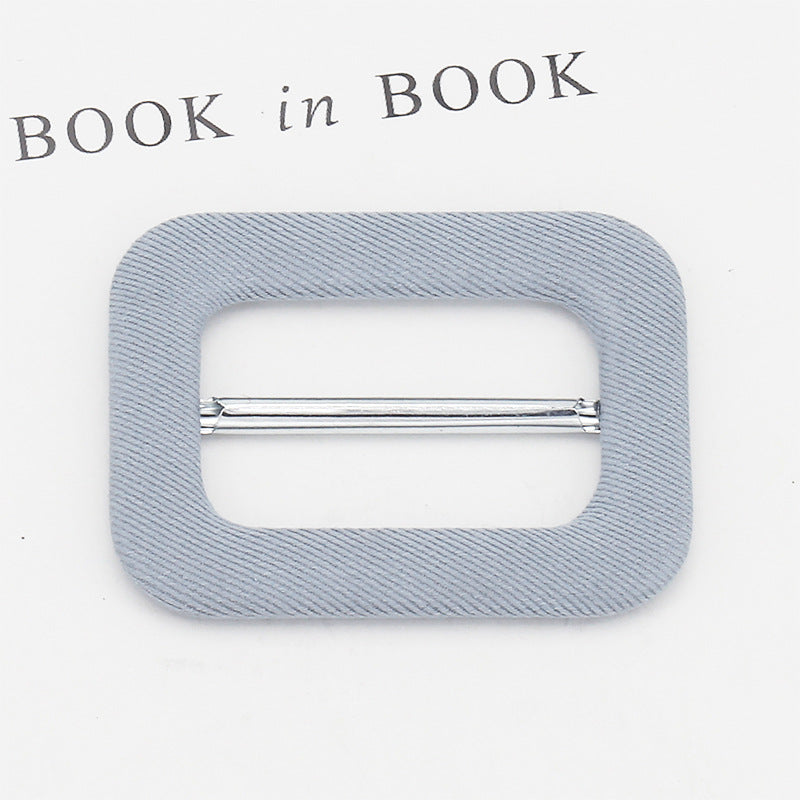 Fabric Covered Metal D-Ring Buckles,Belt Adjustment 8pcs - Lots of Buttons