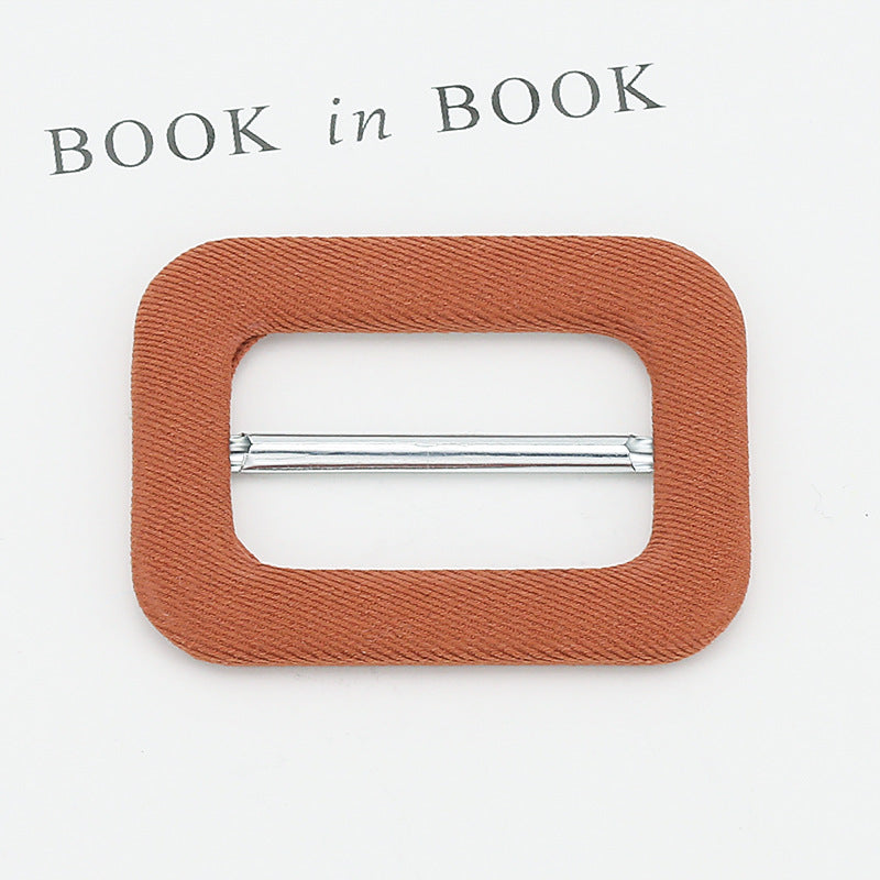 Fabric Covered Metal D-Ring Buckles,Belt Adjustment 8pcs - Lots of Buttons