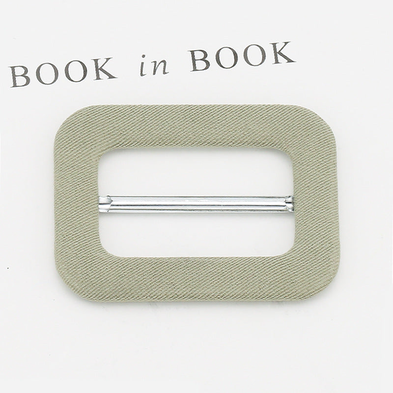 Fabric Covered Metal D-Ring Buckles,Belt Adjustment 8pcs - Lots of Buttons