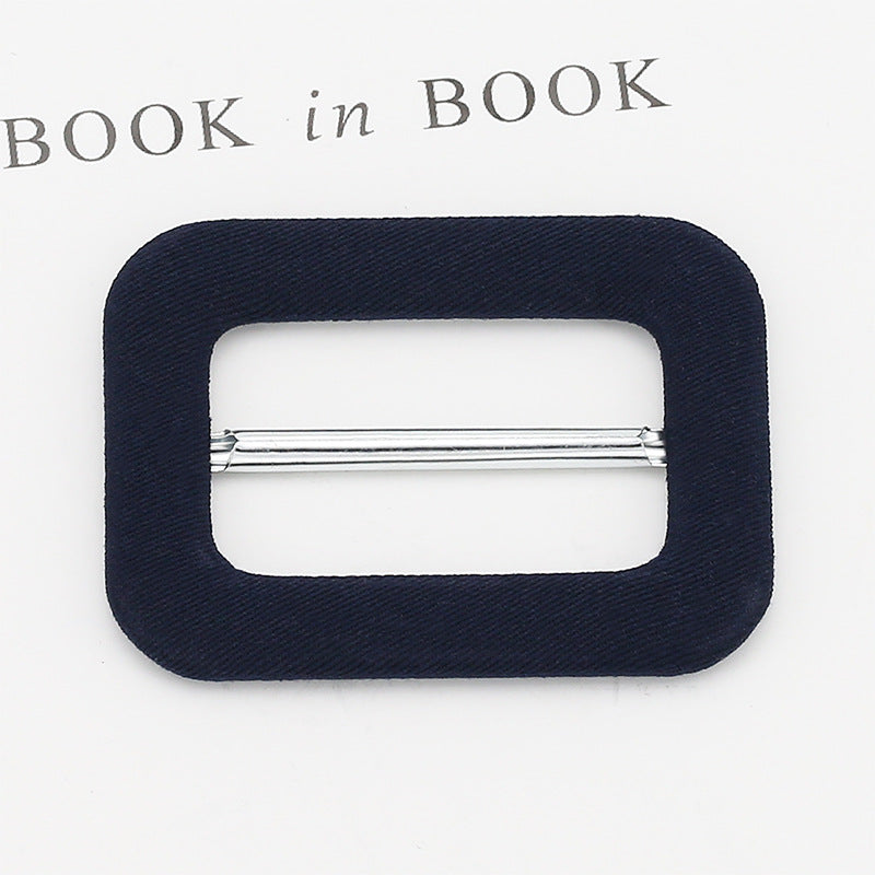 Fabric Covered Metal D-Ring Buckles,Belt Adjustment 8pcs - Lots of Buttons