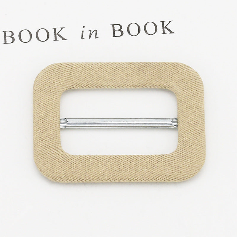Fabric Covered Metal D-Ring Buckles,Belt Adjustment 8pcs - Lots of Buttons