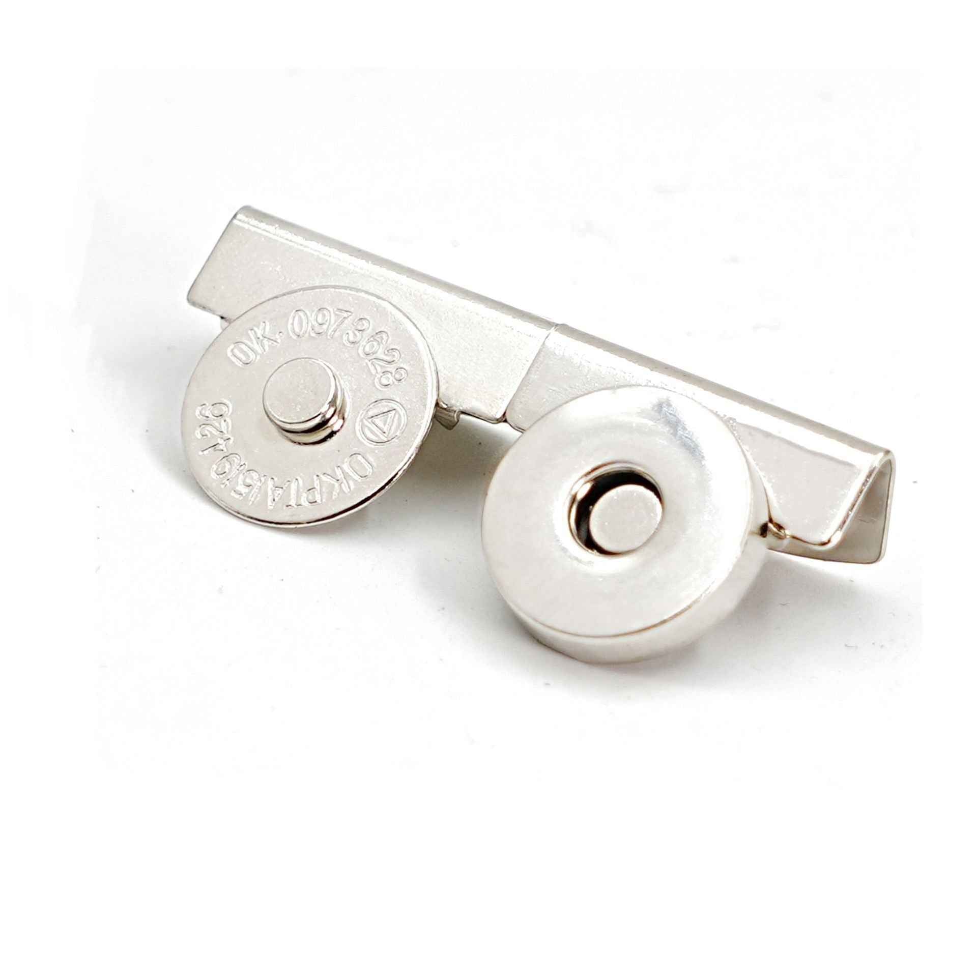 17mm Heavy-Duty Magnetic Clasp with Clip Extra Thick Closure 10pcs