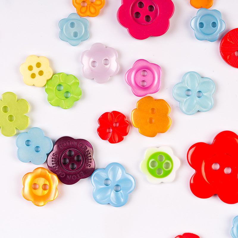 Paquete de Botella de 400 Piezas de Botones de Manualidades de Colores de Caramelo
