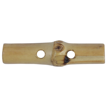 Original Ecology Irregular Bamboo Knot Toggle Buttons,10 Pack - Lots of Buttons