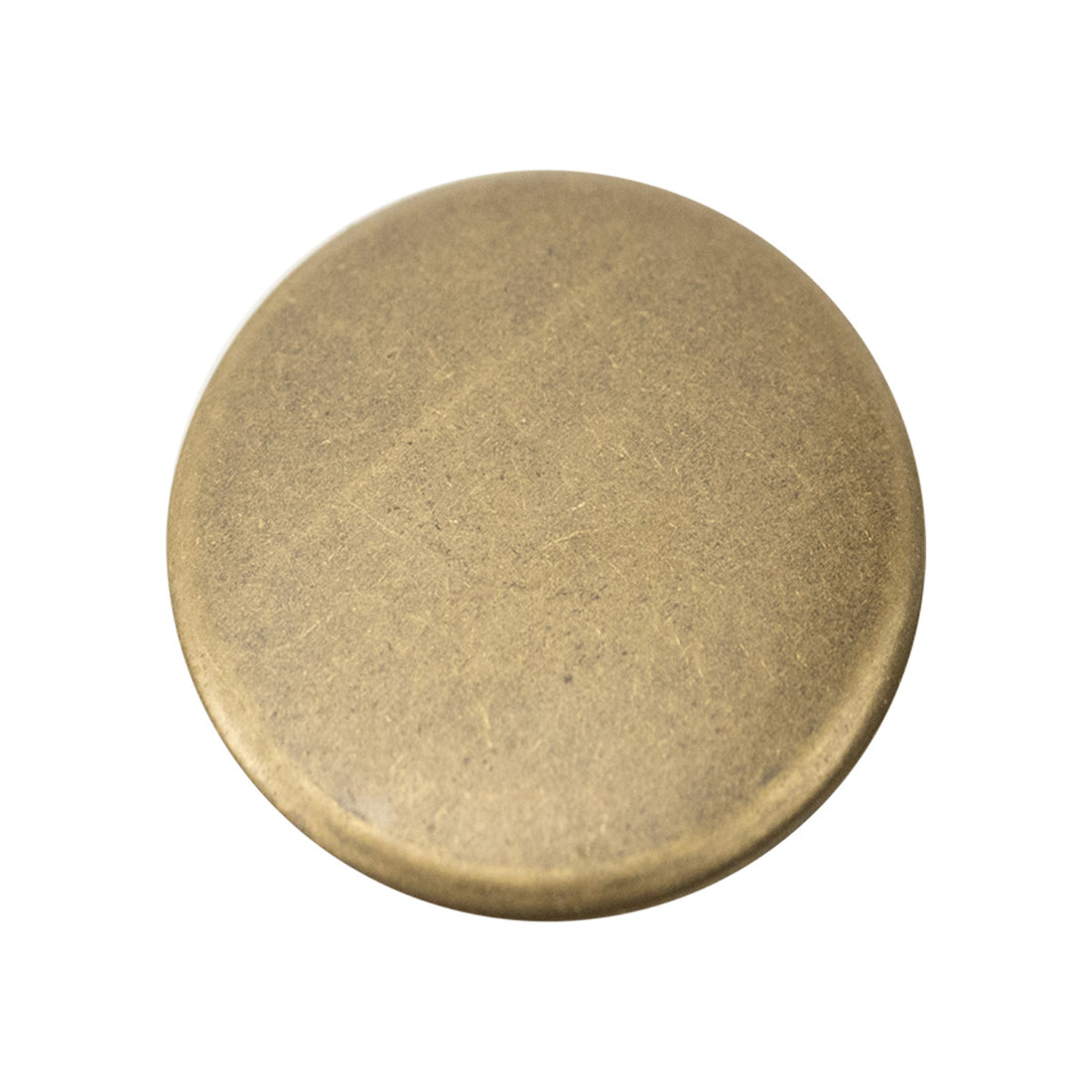 Round Vintage Shiny Metal Hollow Shank Buttons,20 Pack - Lots of Buttons