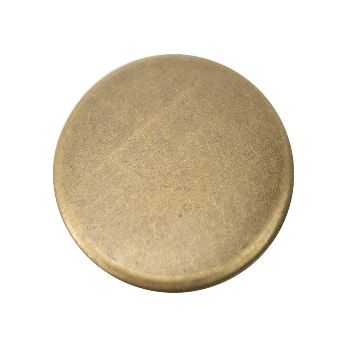 Round Vintage Shiny Metal Hollow Shank Buttons,20 Pack - Lots of Buttons
