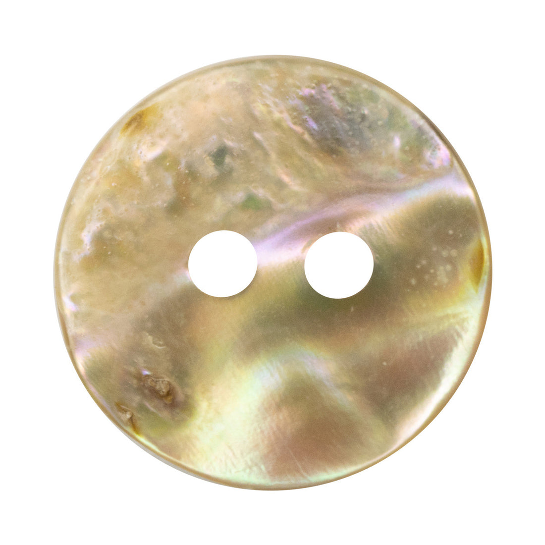 Irregular Curved Natural Abalone Shell Buttons 10 Pack - Lots of Buttons