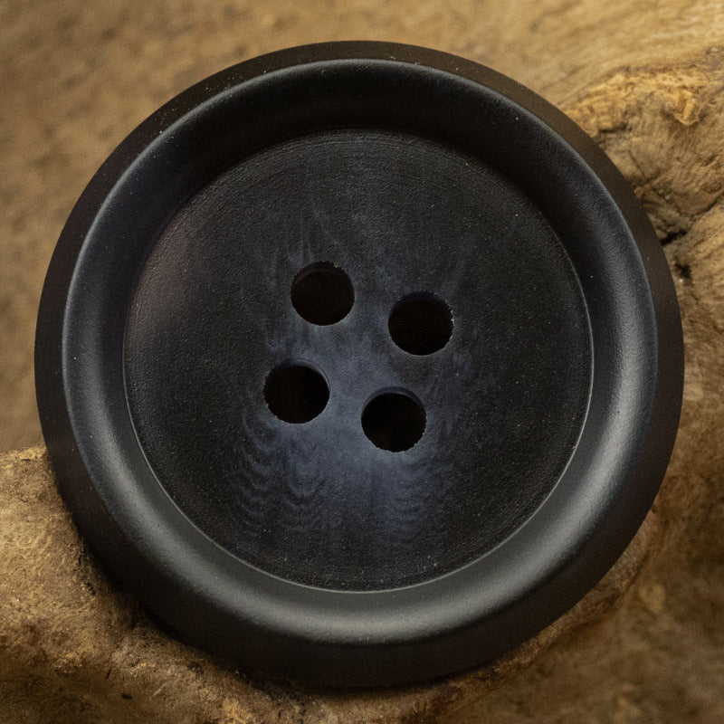 Tortoiseshell-Toned Double-Sided Resin Flat Buttons 20 Pack 